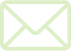 Simple line drawing of an envelope icon in light green.